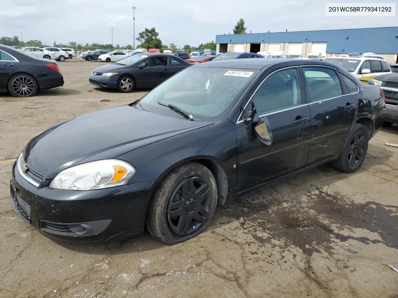 2007 Chevrolet Impala Lt VIN: 2G1WC58R779341292 Lot: 63674774