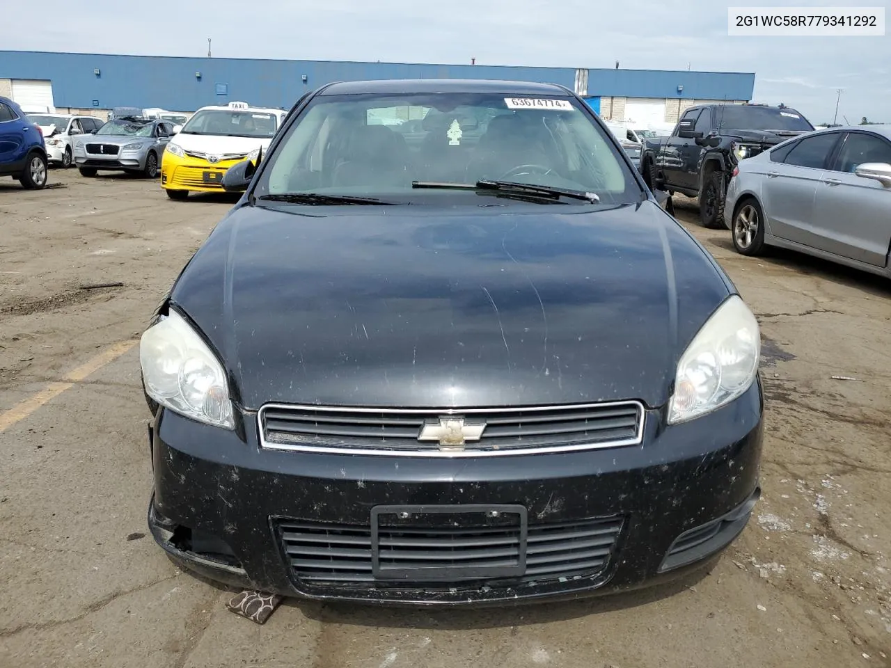 2007 Chevrolet Impala Lt VIN: 2G1WC58R779341292 Lot: 63674774