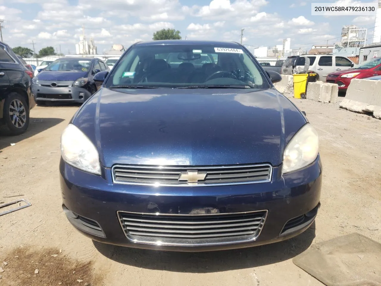 2007 Chevrolet Impala Lt VIN: 2G1WC58R479236130 Lot: 63926484