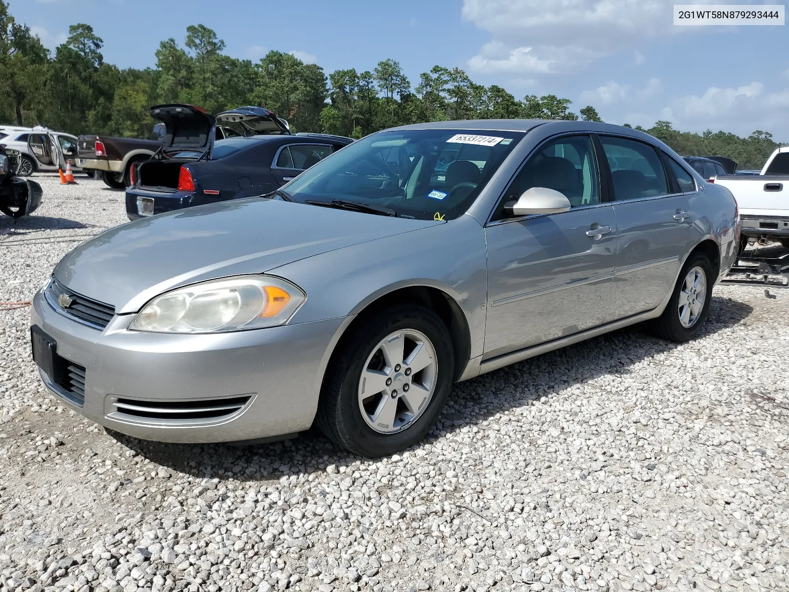 2007 Chevrolet Impala Lt VIN: 2G1WT58N879293444 Lot: 65337274