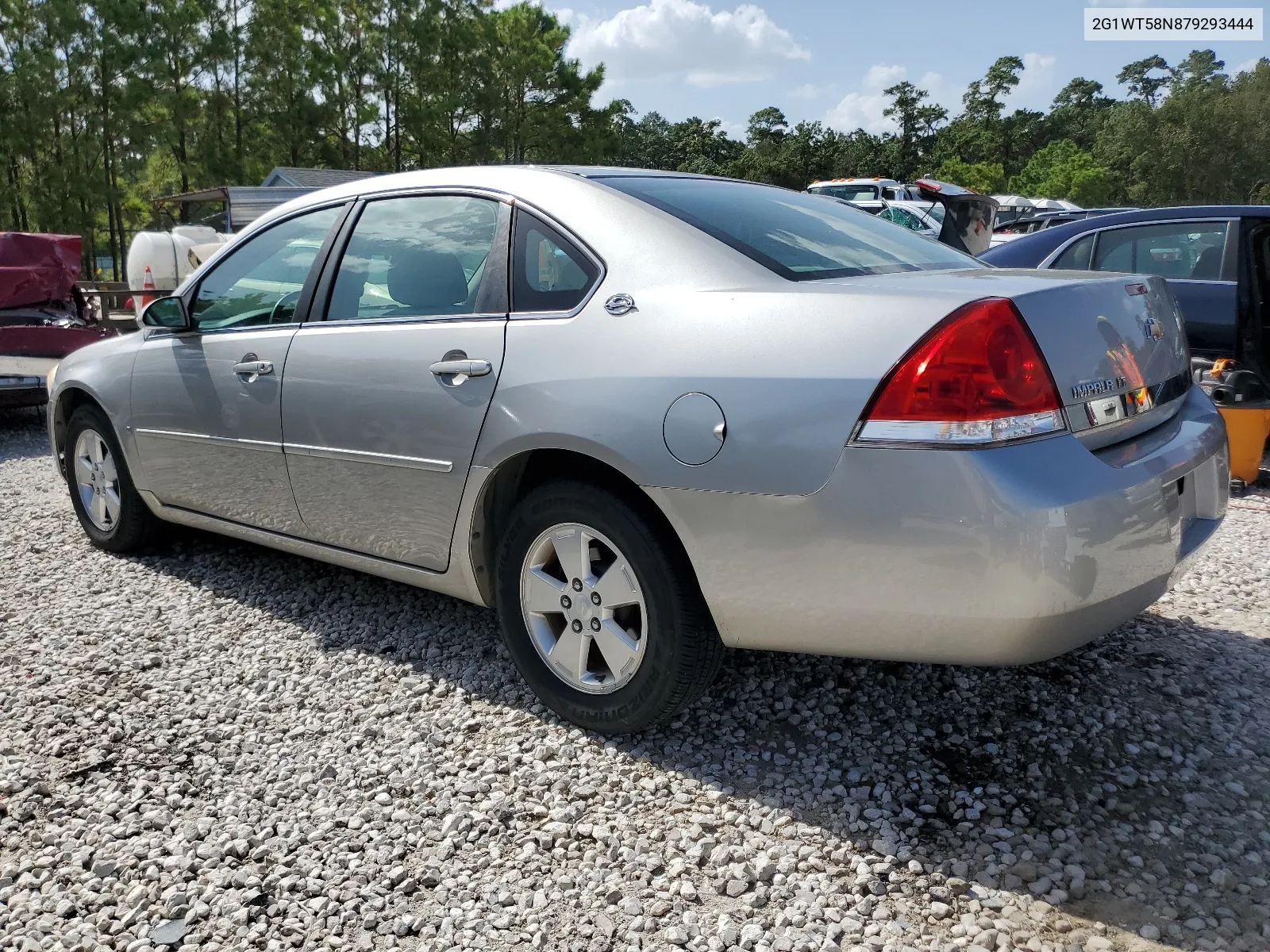 2G1WT58N879293444 2007 Chevrolet Impala Lt