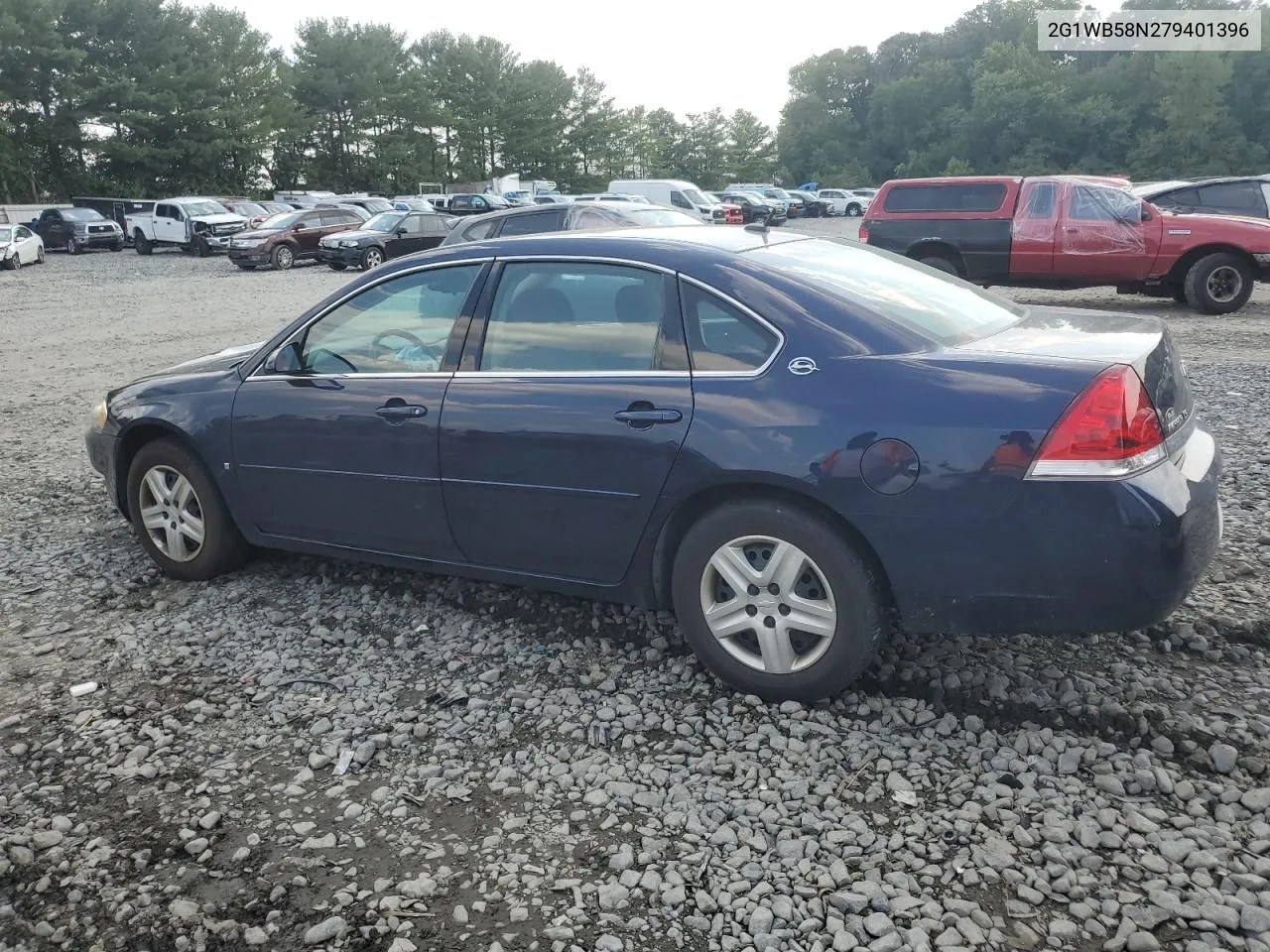 2G1WB58N279401396 2007 Chevrolet Impala Ls