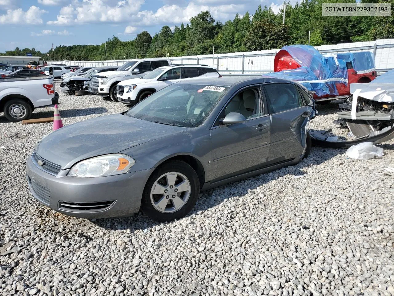 2007 Chevrolet Impala Lt VIN: 2G1WT58N279302493 Lot: 65824804