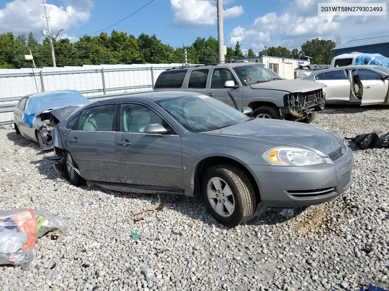 2G1WT58N279302493 2007 Chevrolet Impala Lt