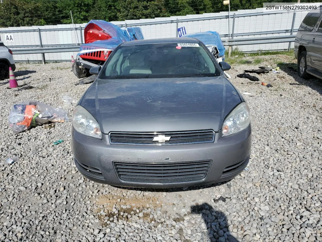 2G1WT58N279302493 2007 Chevrolet Impala Lt