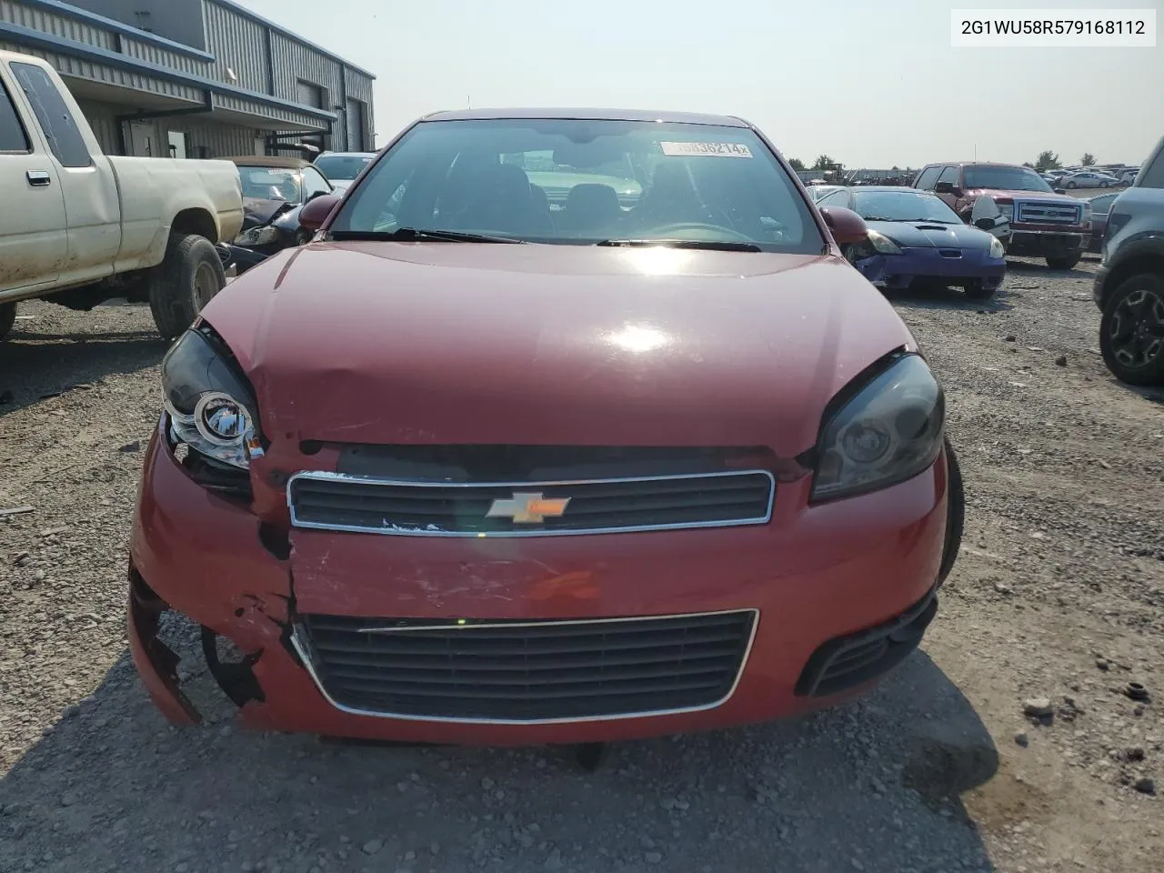 2007 Chevrolet Impala Ltz VIN: 2G1WU58R579168112 Lot: 65836214