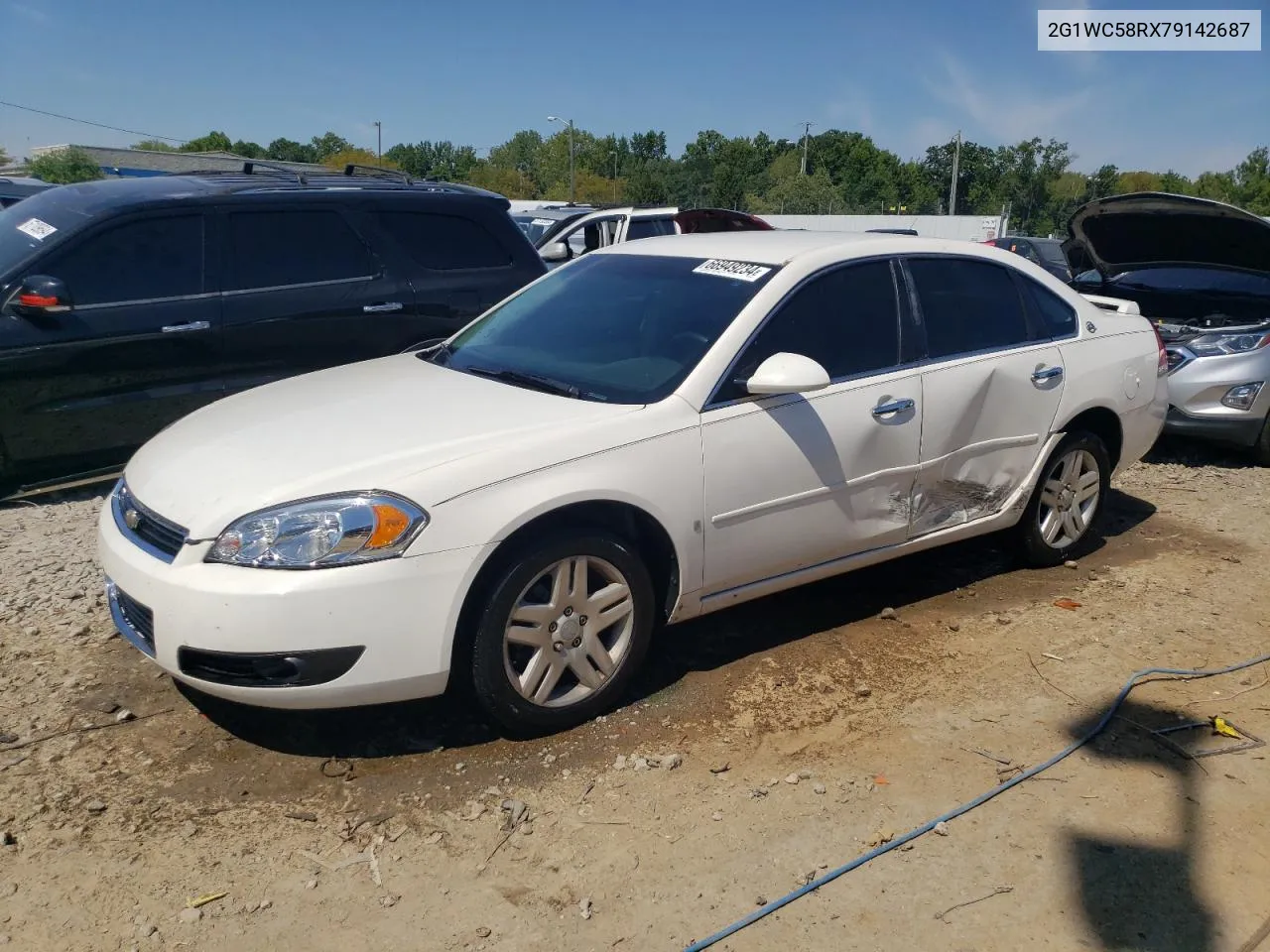 2007 Chevrolet Impala Lt VIN: 2G1WC58RX79142687 Lot: 66949234