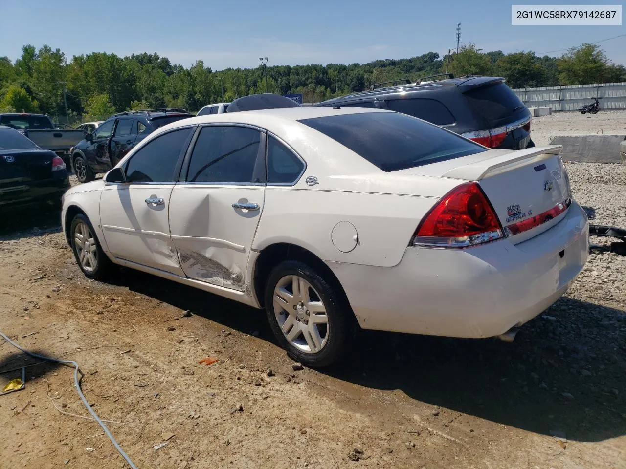 2007 Chevrolet Impala Lt VIN: 2G1WC58RX79142687 Lot: 66949234