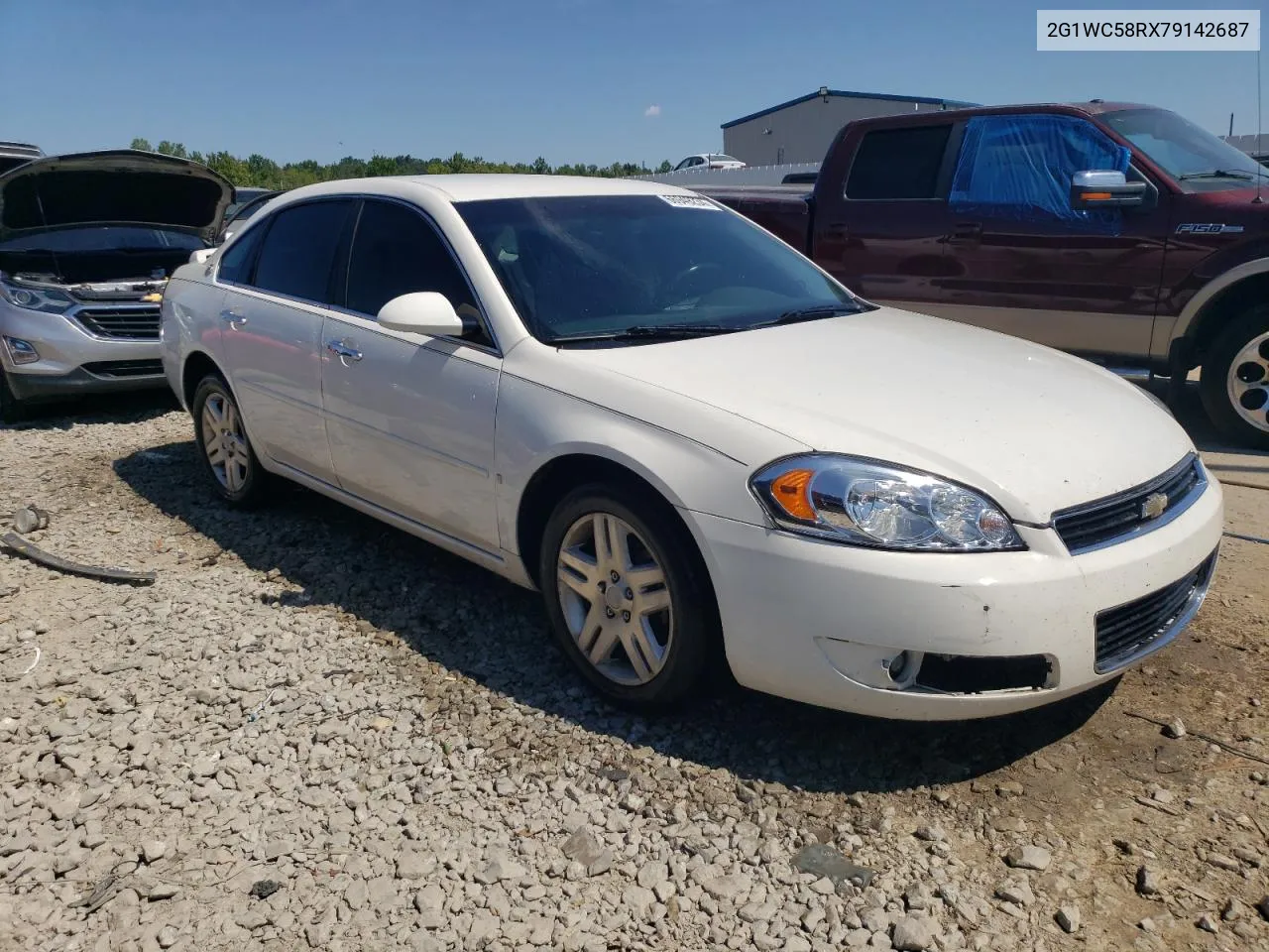 2007 Chevrolet Impala Lt VIN: 2G1WC58RX79142687 Lot: 66949234