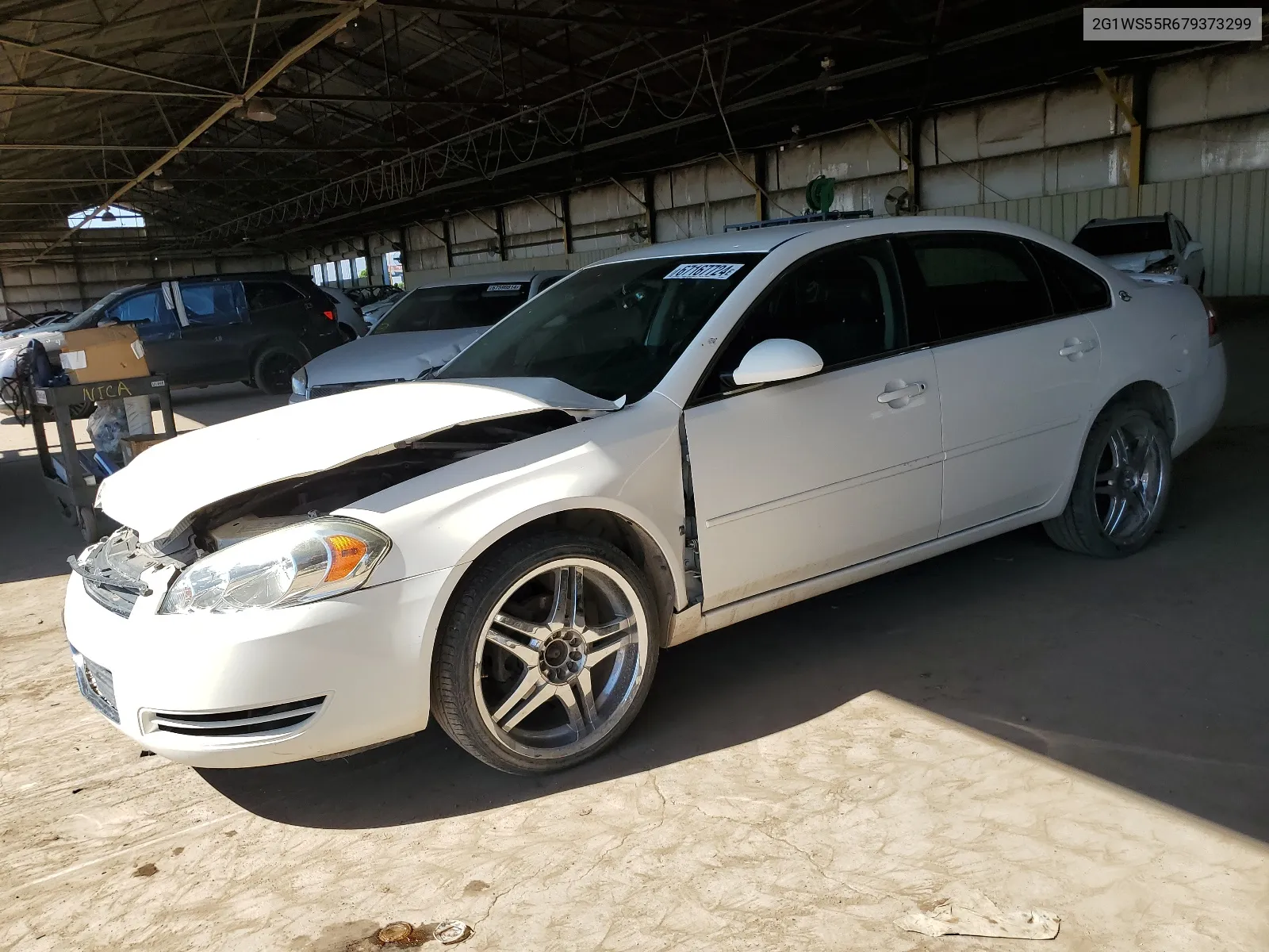 2007 Chevrolet Impala Police VIN: 2G1WS55R679373299 Lot: 67167724