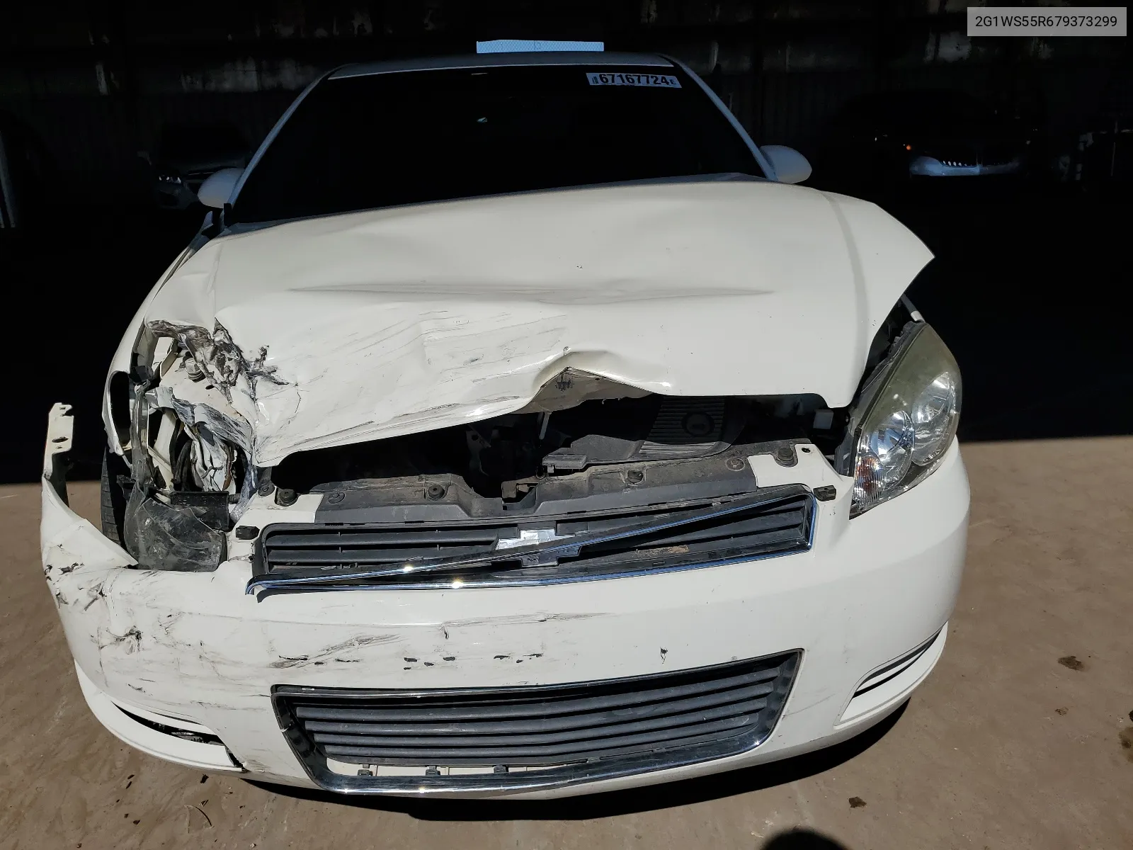 2007 Chevrolet Impala Police VIN: 2G1WS55R679373299 Lot: 67167724