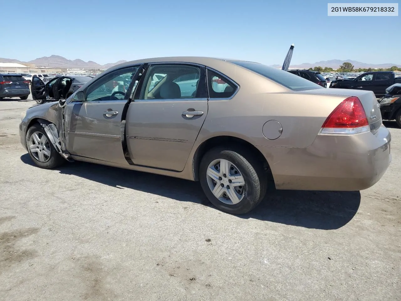 2007 Chevrolet Impala Ls VIN: 2G1WB58K679218332 Lot: 67683244