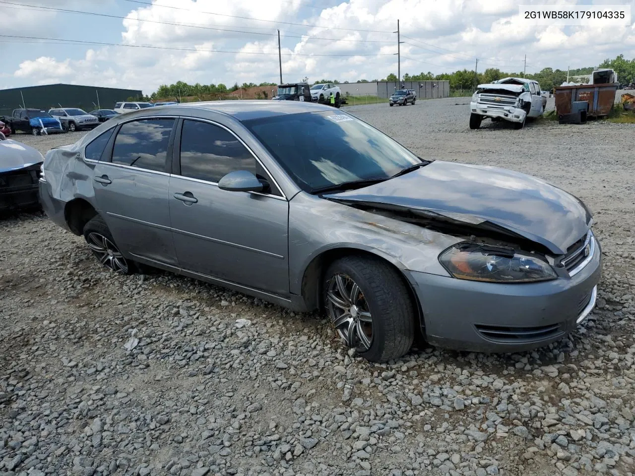 2007 Chevrolet Impala Ls VIN: 2G1WB58K179104335 Lot: 68239484