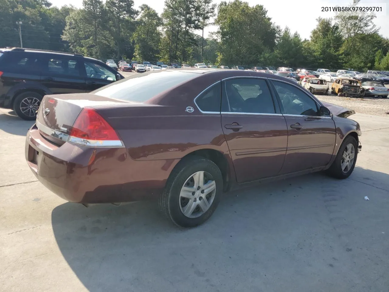 2007 Chevrolet Impala Ls VIN: 2G1WB58K979299701 Lot: 68287354