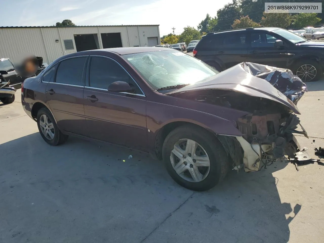 2007 Chevrolet Impala Ls VIN: 2G1WB58K979299701 Lot: 68287354