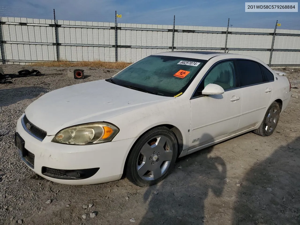 2G1WD58C579268884 2007 Chevrolet Impala Super Sport