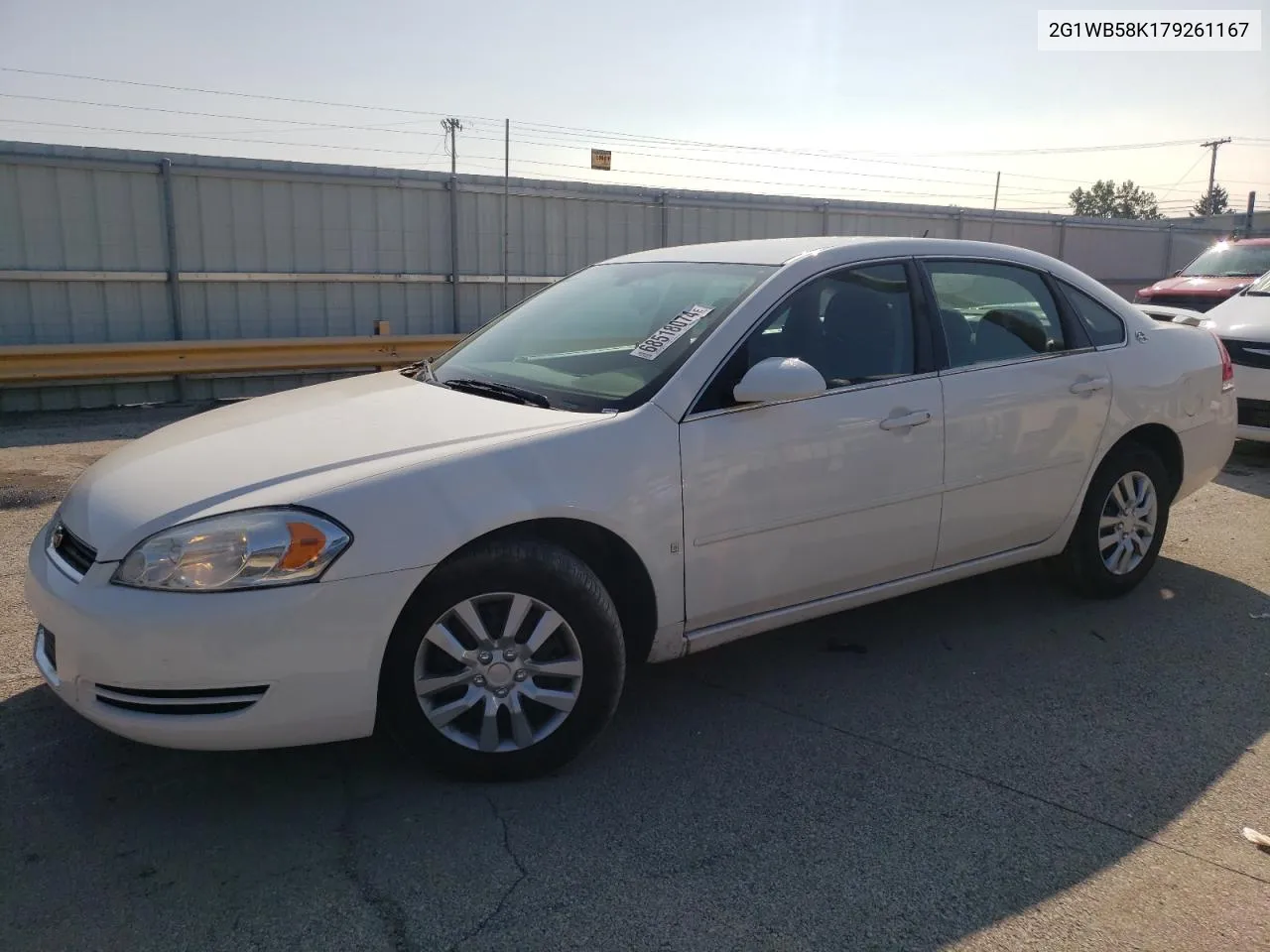 2007 Chevrolet Impala Ls VIN: 2G1WB58K179261167 Lot: 68518074