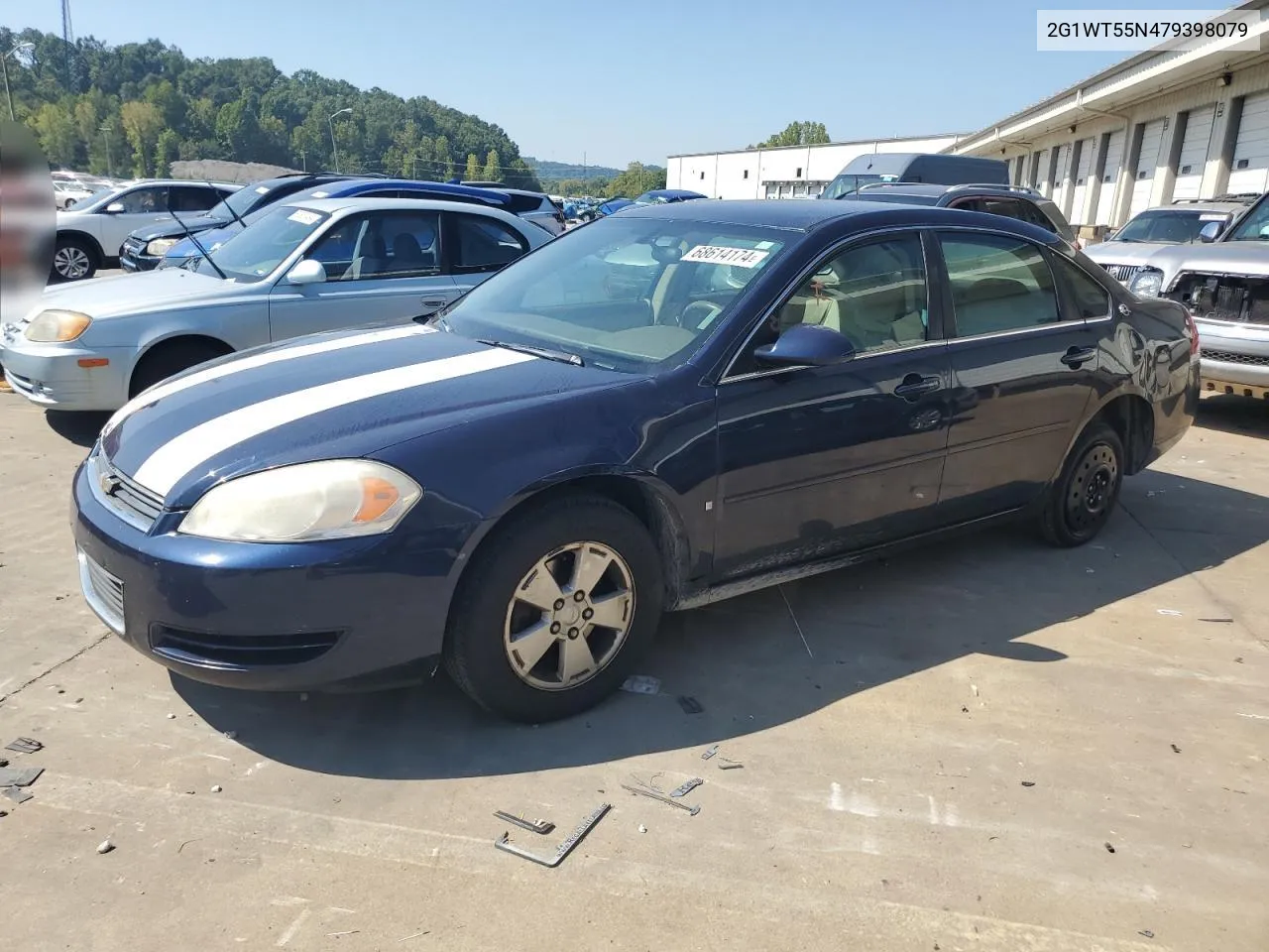 2007 Chevrolet Impala Lt VIN: 2G1WT55N479398079 Lot: 68614174