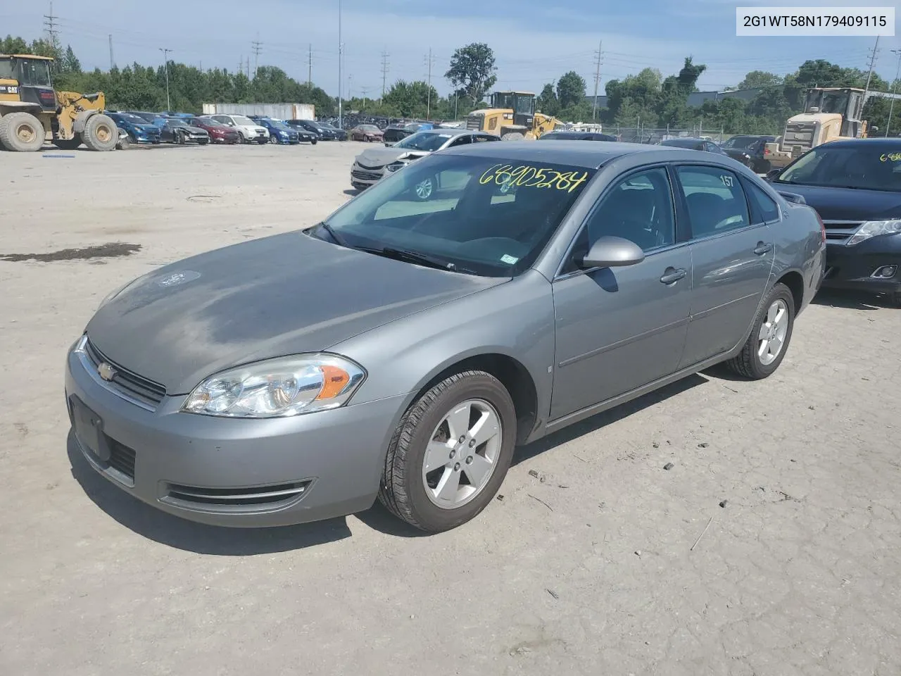 2007 Chevrolet Impala Lt VIN: 2G1WT58N179409115 Lot: 68905284