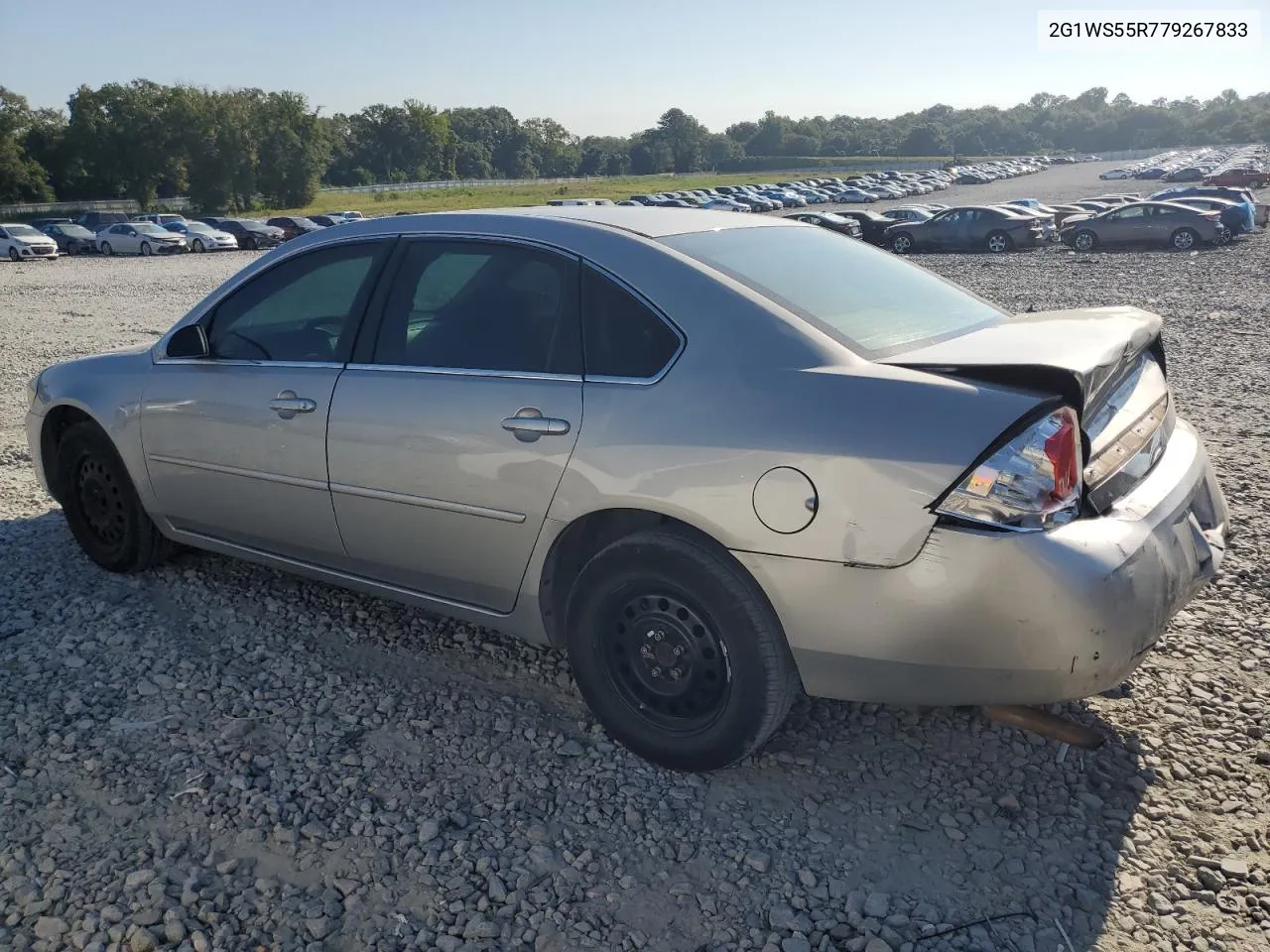 2G1WS55R779267833 2007 Chevrolet Impala Police