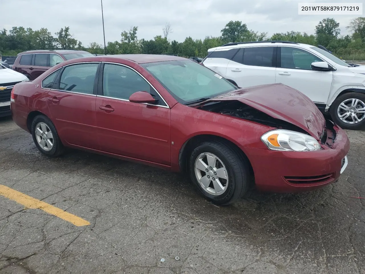 2G1WT58K879171219 2007 Chevrolet Impala Lt