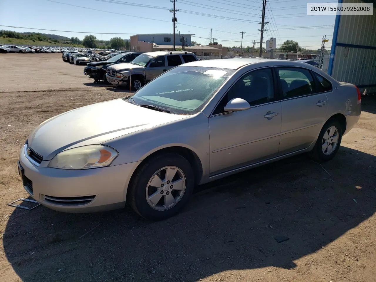 2G1WT55K079252008 2007 Chevrolet Impala Lt