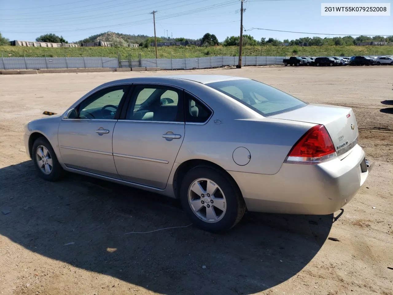 2G1WT55K079252008 2007 Chevrolet Impala Lt