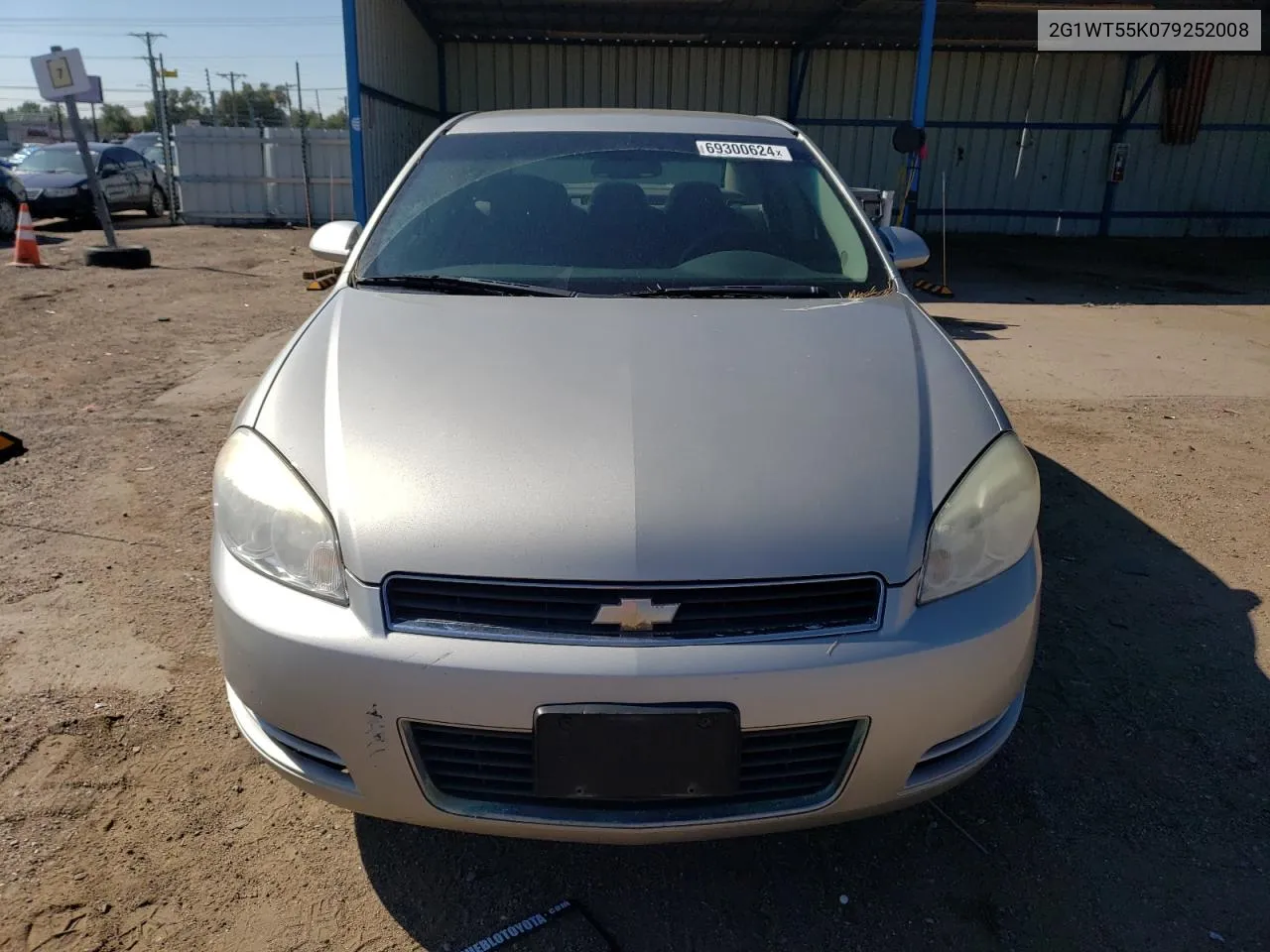 2007 Chevrolet Impala Lt VIN: 2G1WT55K079252008 Lot: 69300624