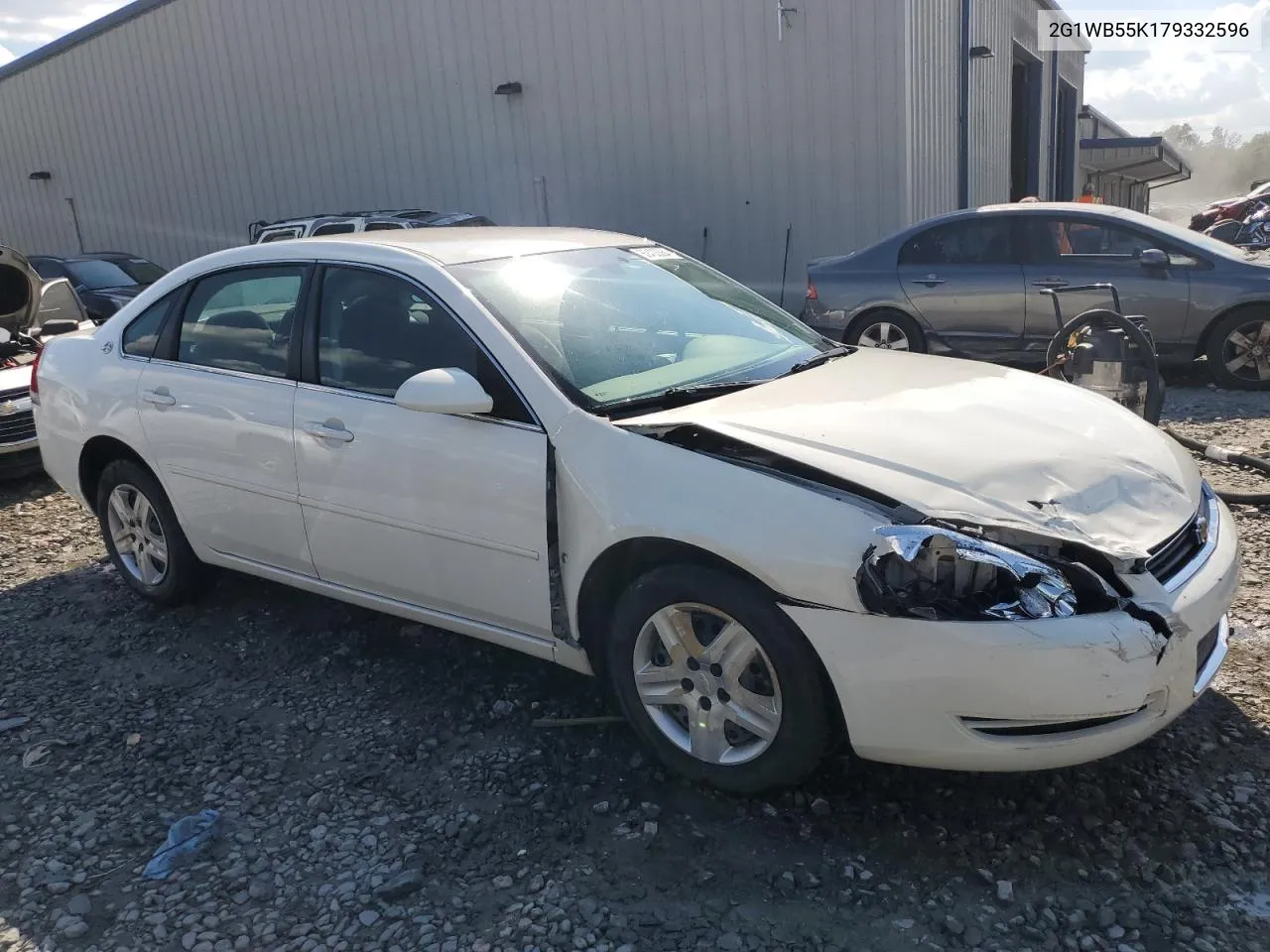 2007 Chevrolet Impala Ls VIN: 2G1WB55K179332596 Lot: 69433664