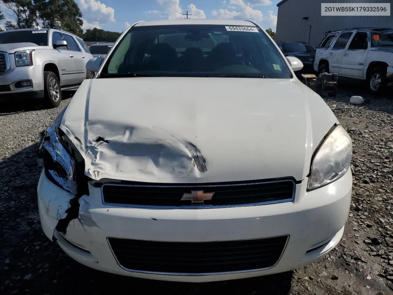 2G1WB55K179332596 2007 Chevrolet Impala Ls