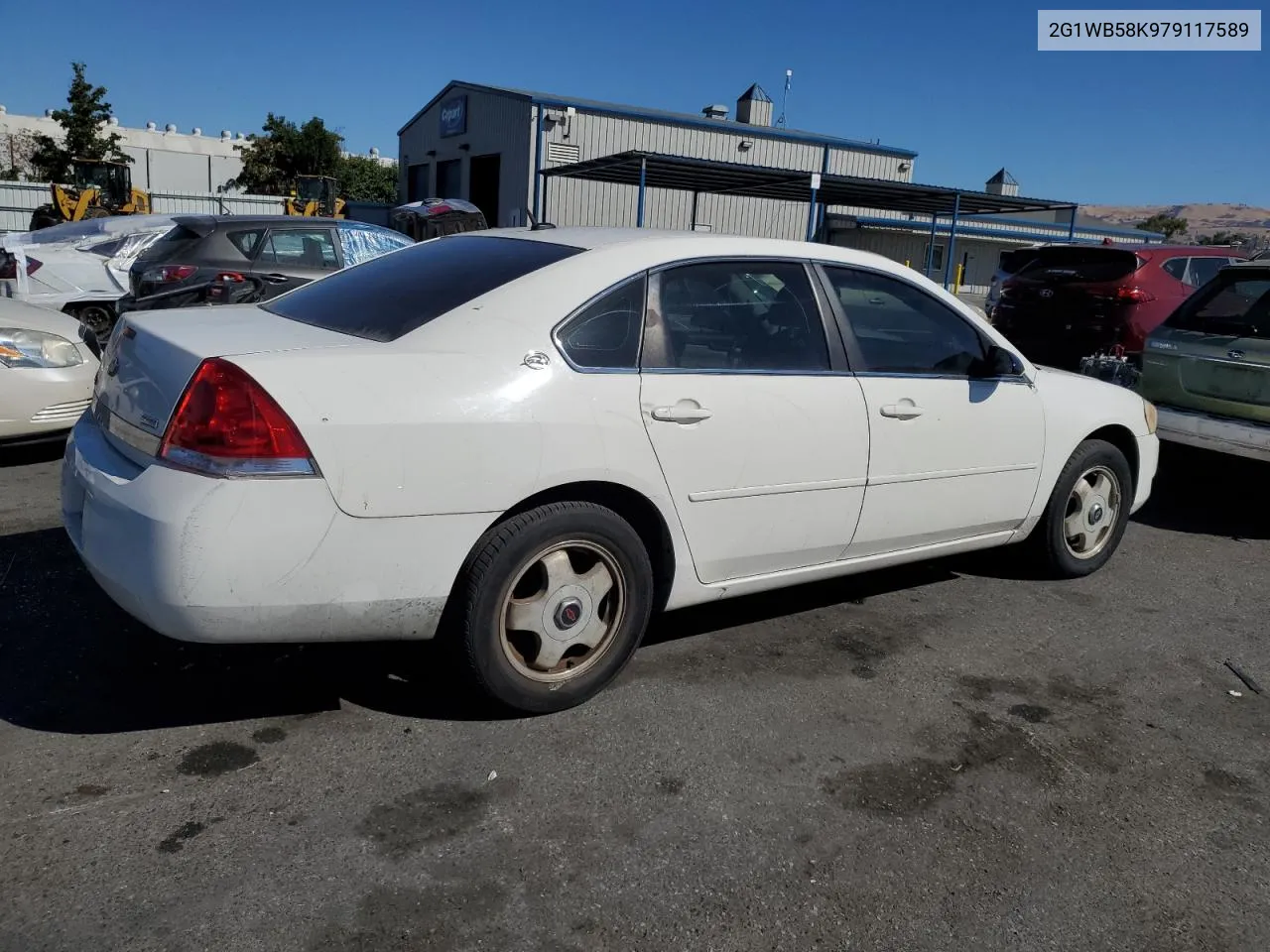 2G1WB58K979117589 2007 Chevrolet Impala Ls