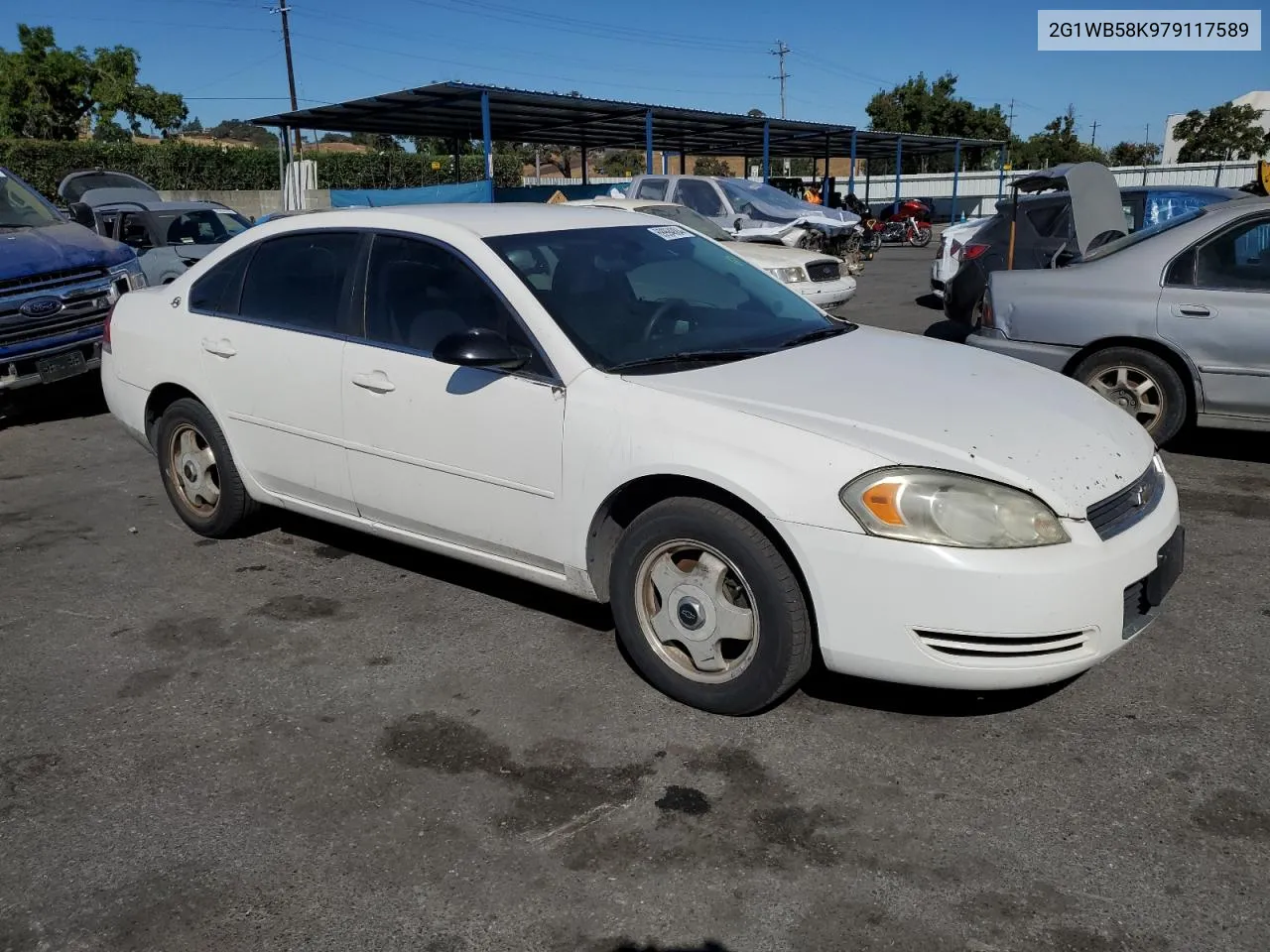 2G1WB58K979117589 2007 Chevrolet Impala Ls