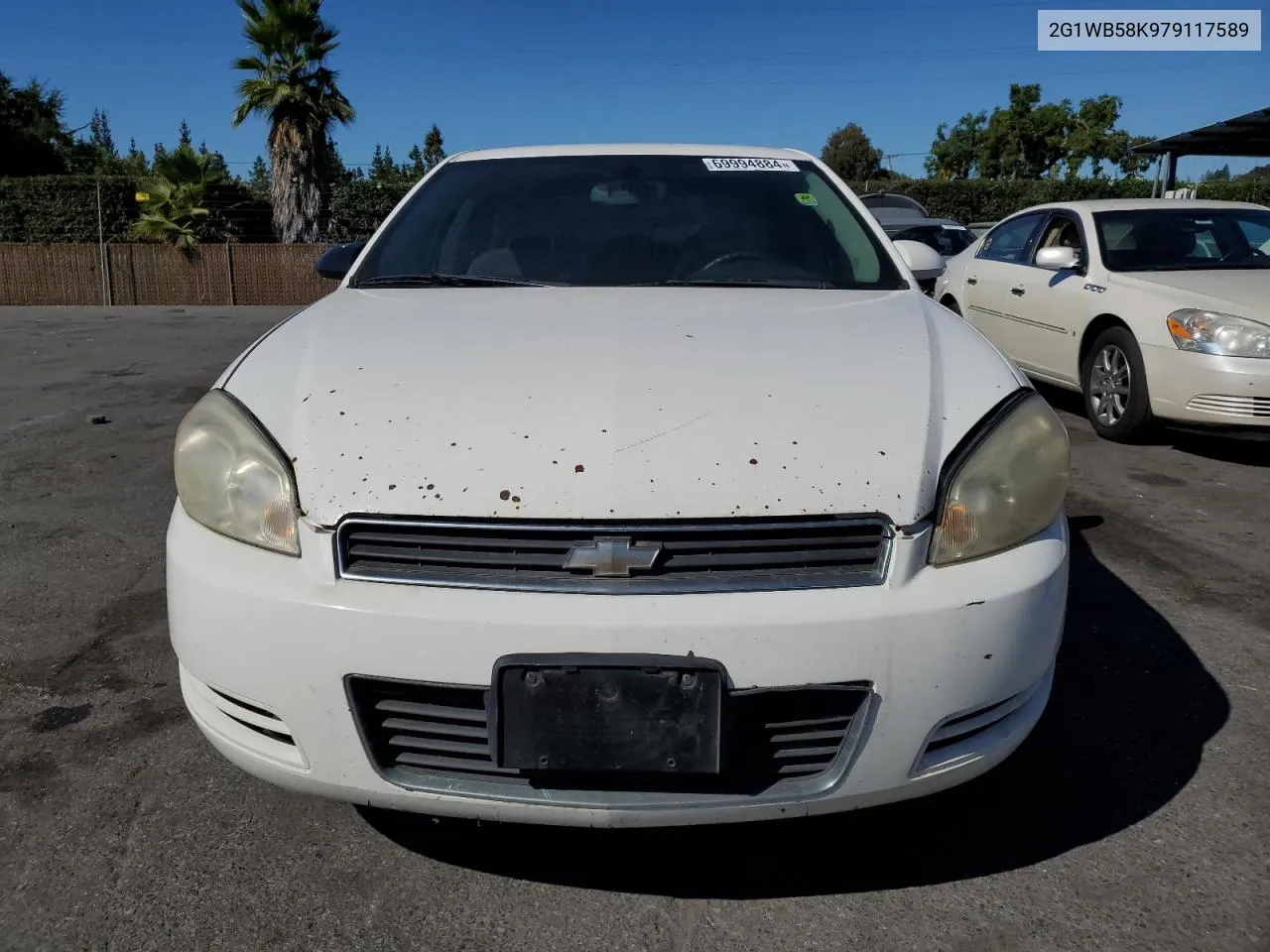 2G1WB58K979117589 2007 Chevrolet Impala Ls