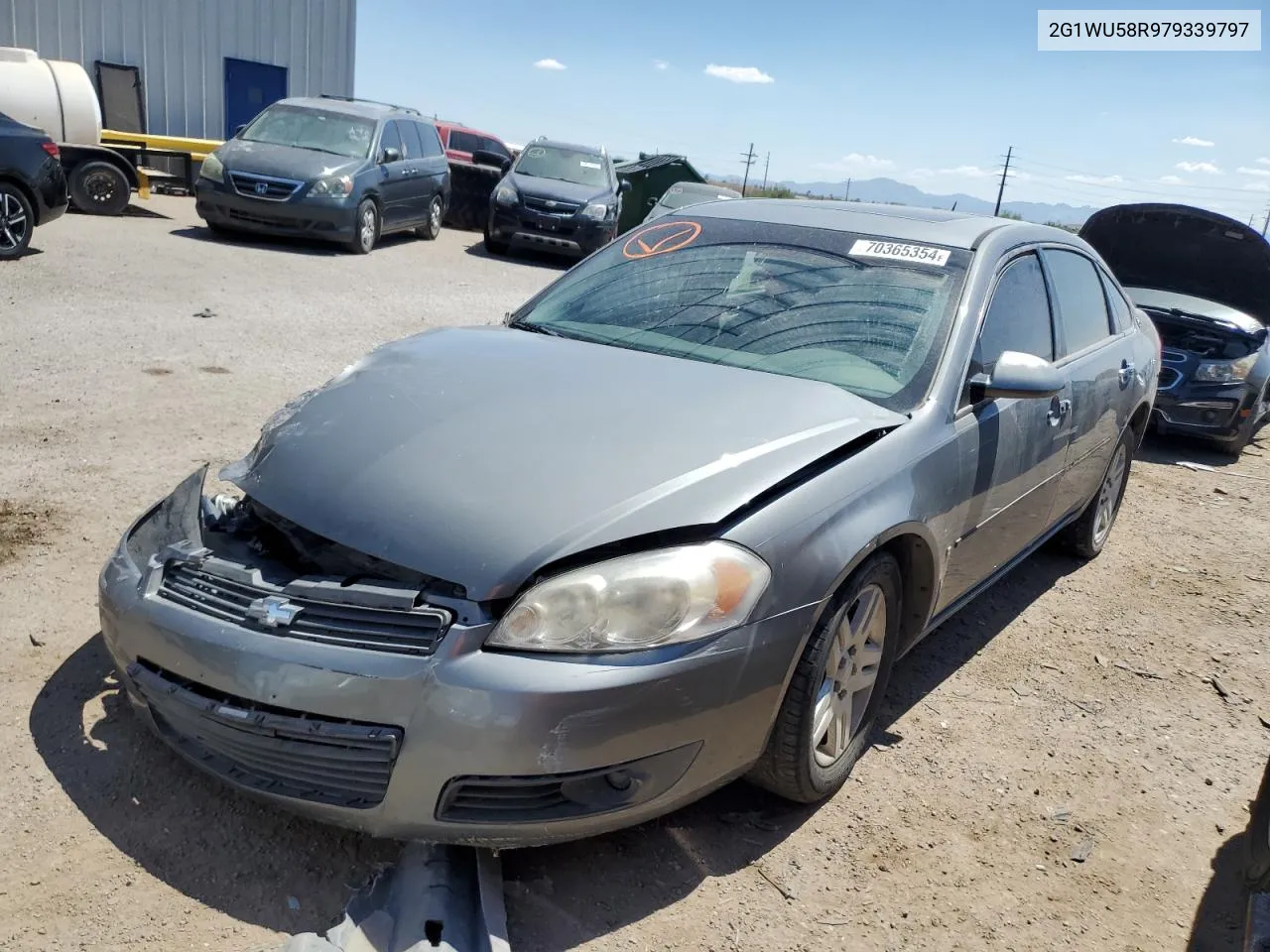 2007 Chevrolet Impala Ltz VIN: 2G1WU58R979339797 Lot: 70365354