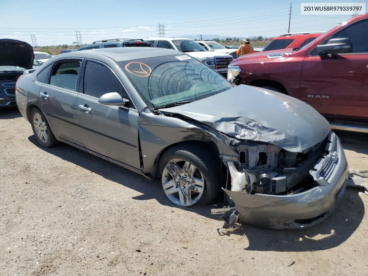 2007 Chevrolet Impala Ltz VIN: 2G1WU58R979339797 Lot: 70365354