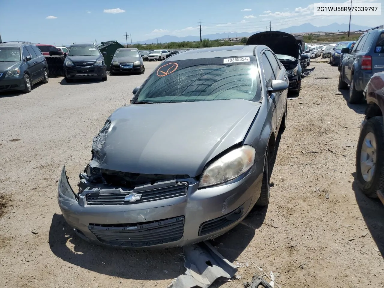 2007 Chevrolet Impala Ltz VIN: 2G1WU58R979339797 Lot: 70365354