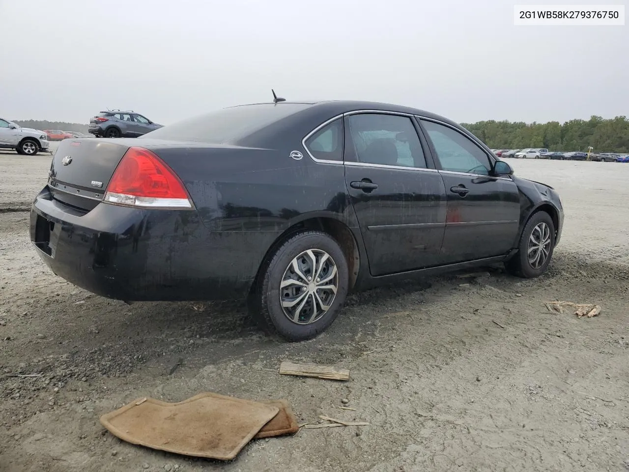 2007 Chevrolet Impala Ls VIN: 2G1WB58K279376750 Lot: 70522354