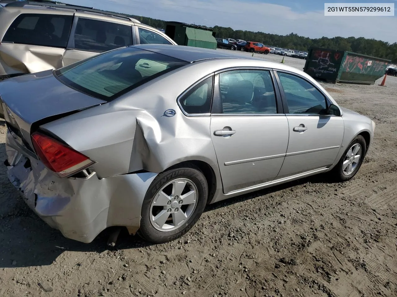 2007 Chevrolet Impala Lt VIN: 2G1WT55N579299612 Lot: 70585654