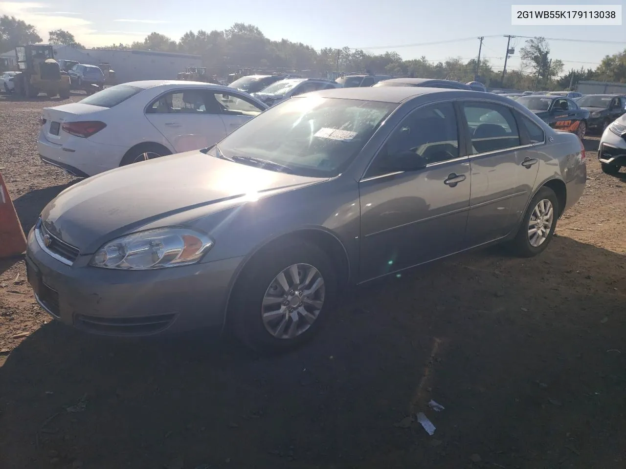 2G1WB55K179113038 2007 Chevrolet Impala Ls