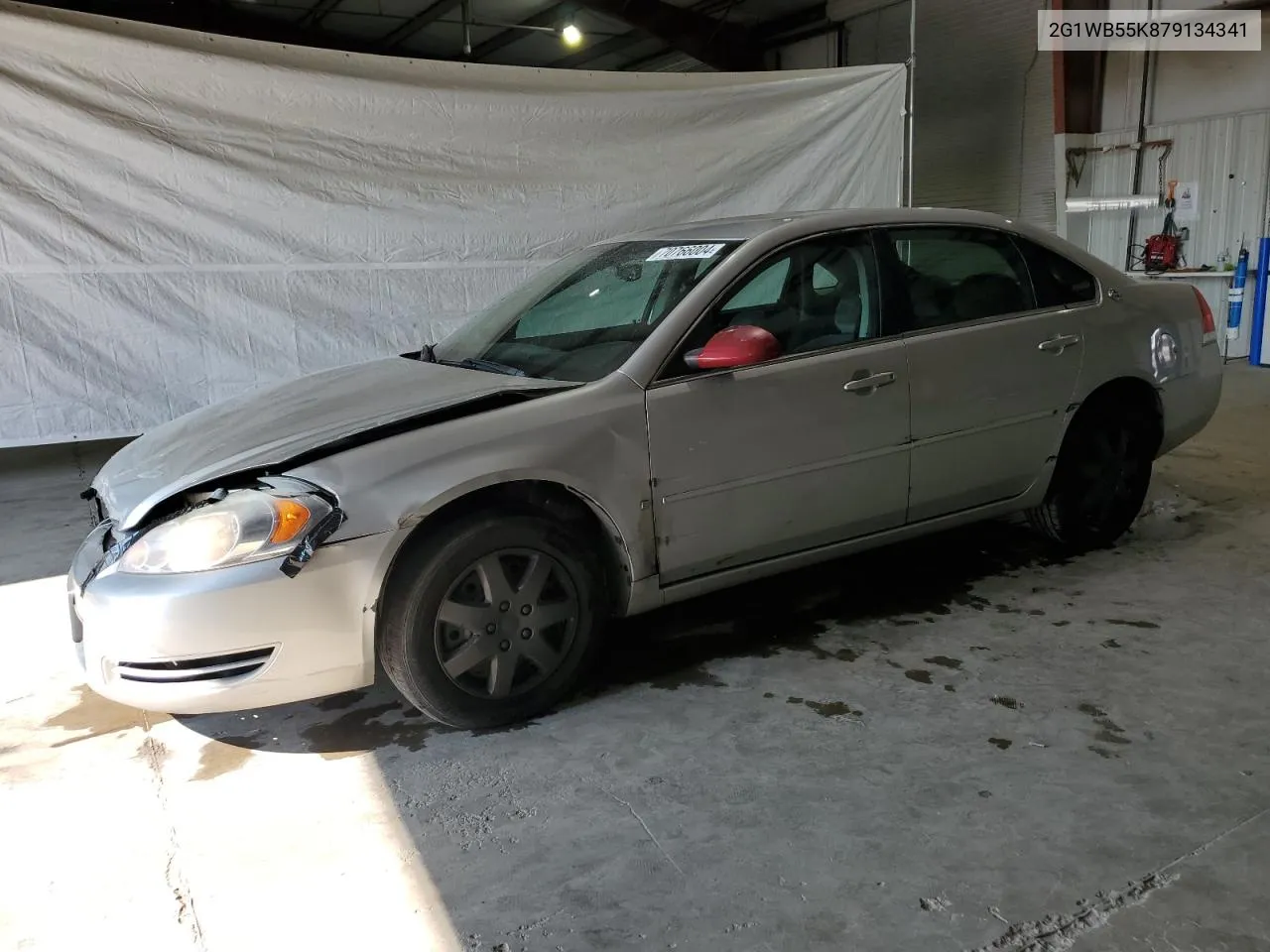 2G1WB55K879134341 2007 Chevrolet Impala Ls