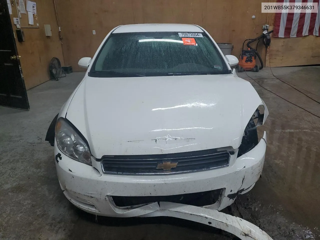 2007 Chevrolet Impala Ls VIN: 2G1WB55K379346631 Lot: 70973554