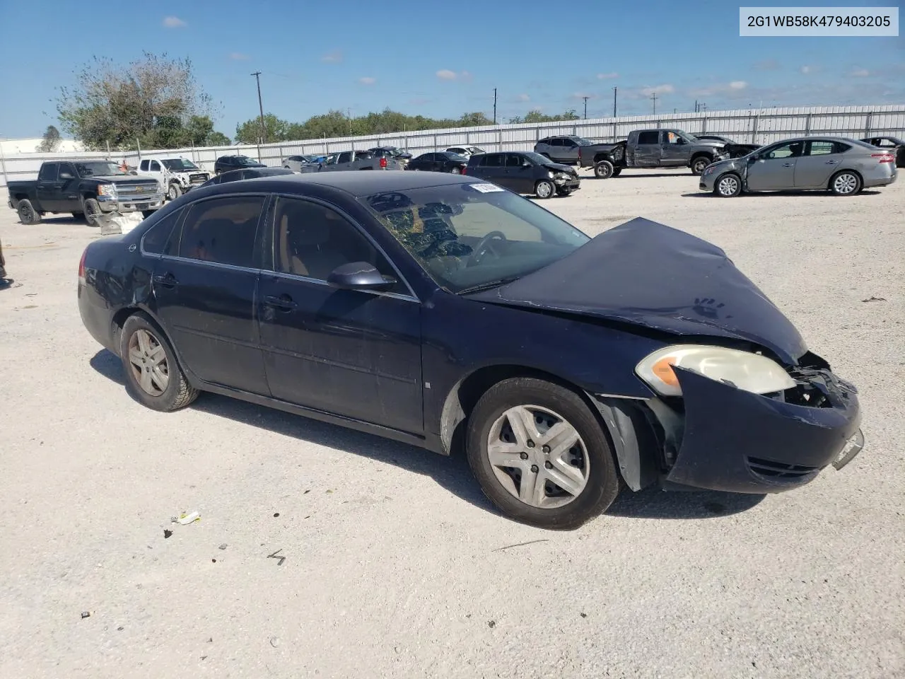 2007 Chevrolet Impala Ls VIN: 2G1WB58K479403205 Lot: 71218094