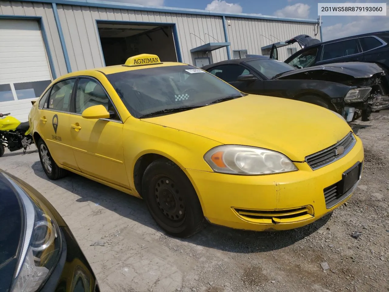 2007 Chevrolet Impala Police VIN: 2G1WS58R879193060 Lot: 71340244