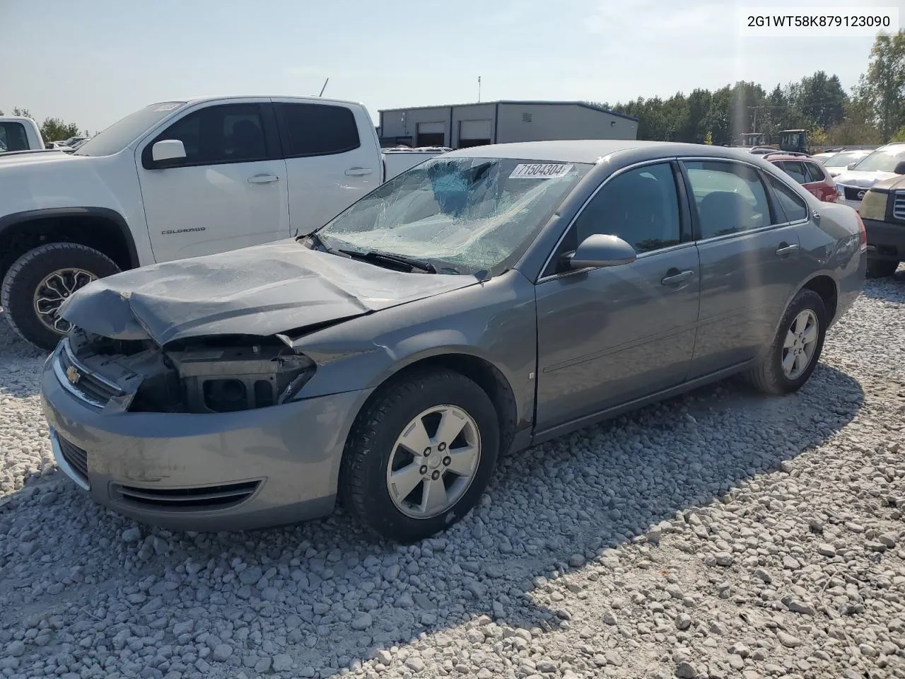 2007 Chevrolet Impala Lt VIN: 2G1WT58K879123090 Lot: 71504304