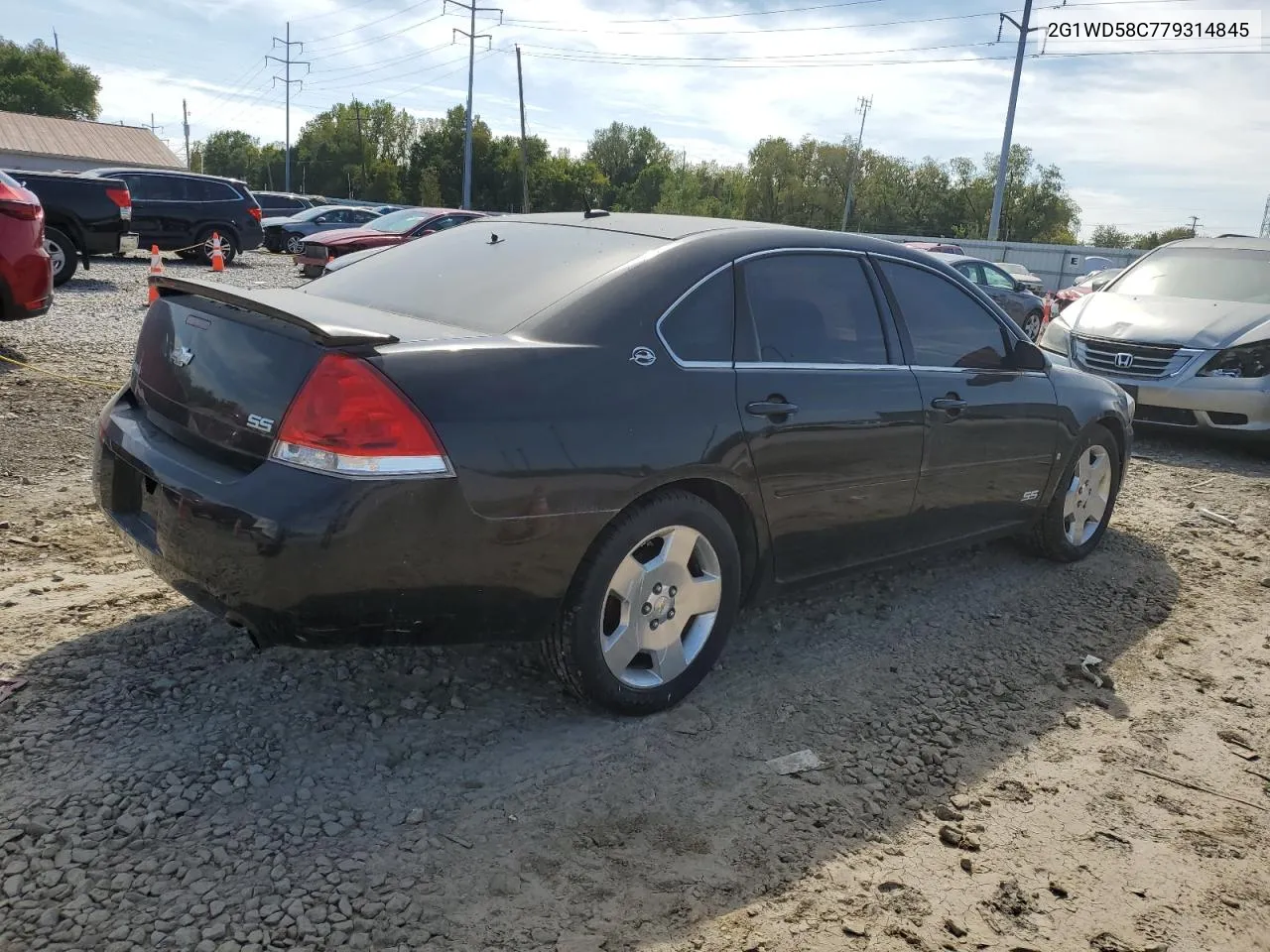 2G1WD58C779314845 2007 Chevrolet Impala Super Sport