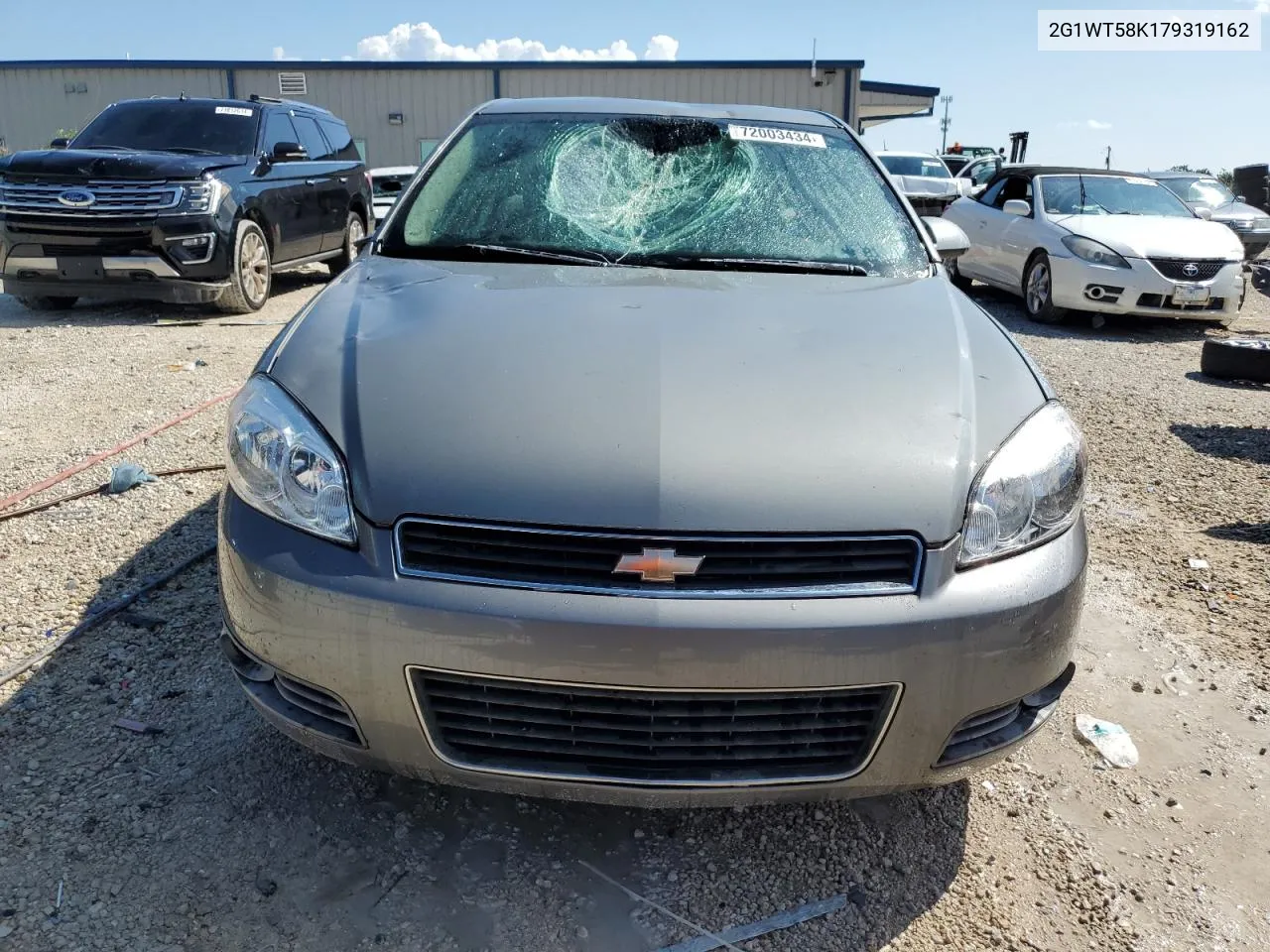 2007 Chevrolet Impala Lt VIN: 2G1WT58K179319162 Lot: 72003434