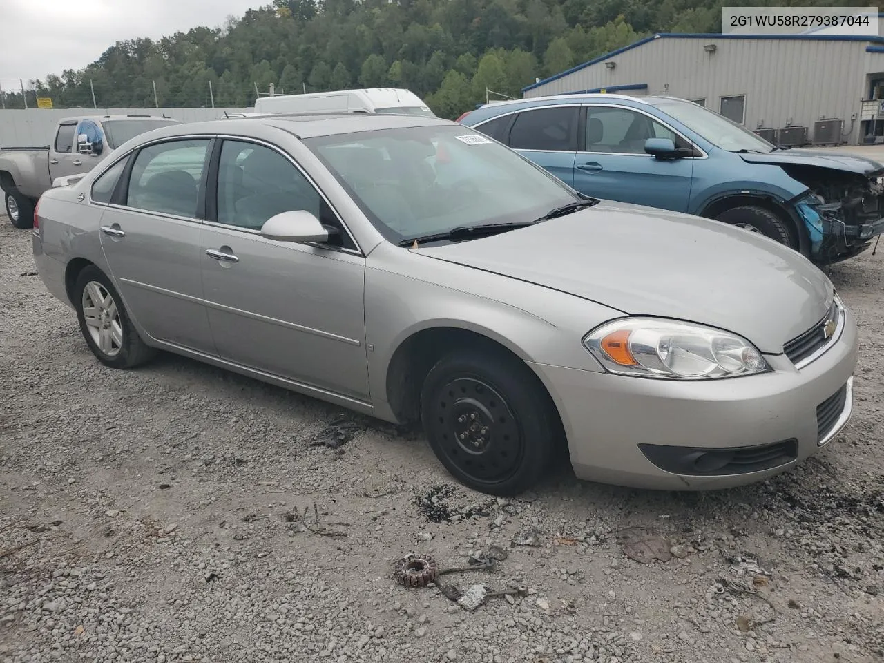 2007 Chevrolet Impala Ltz VIN: 2G1WU58R279387044 Lot: 72136824