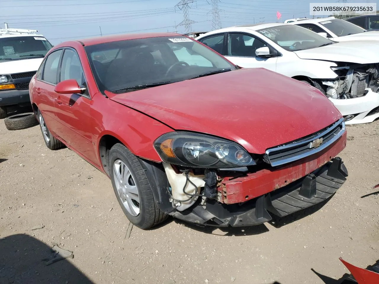 2007 Chevrolet Impala Ls VIN: 2G1WB58K679235633 Lot: 72172514