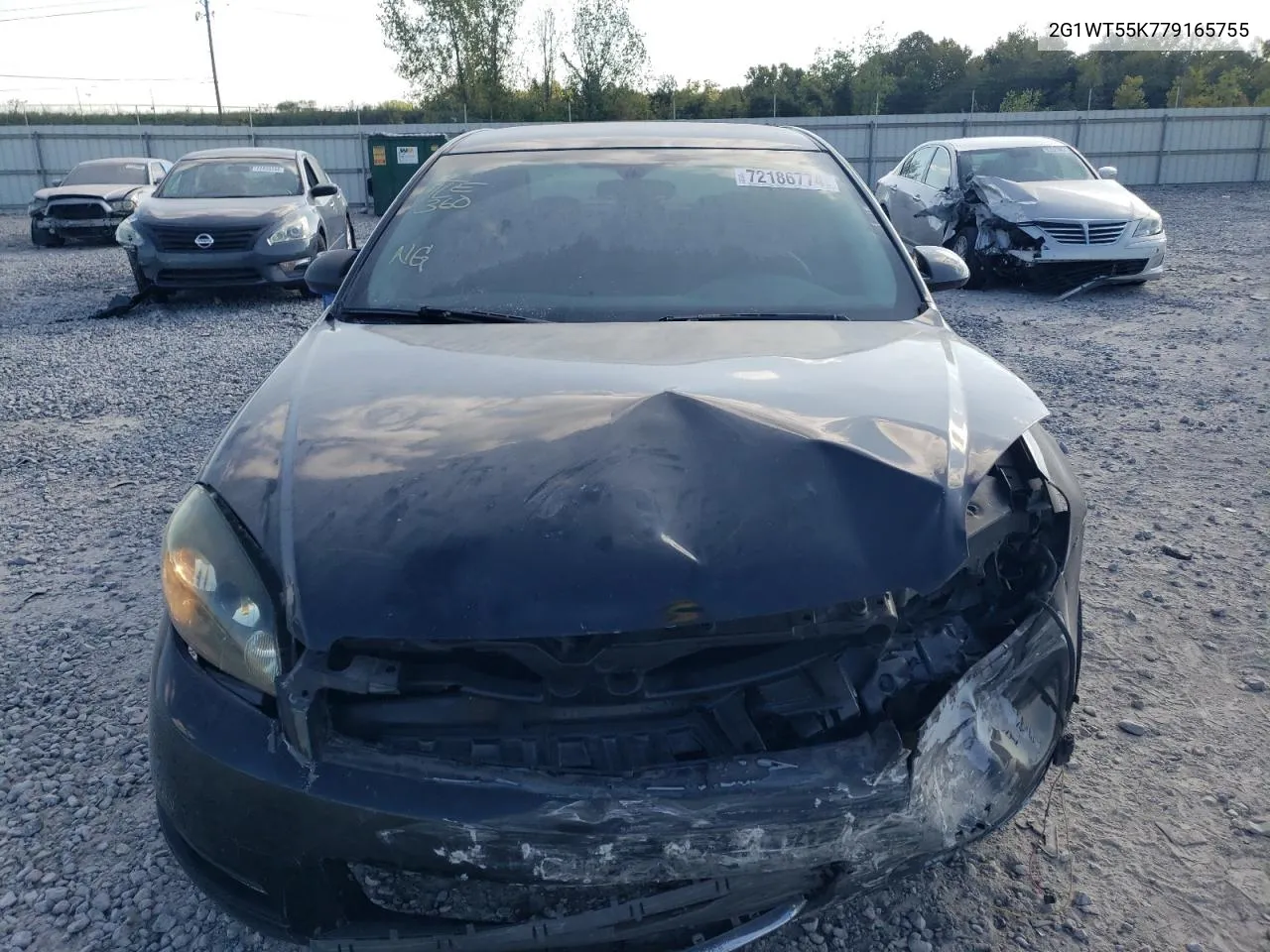 2G1WT55K779165755 2007 Chevrolet Impala Lt