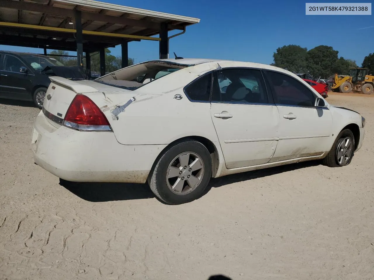 2007 Chevrolet Impala Lt VIN: 2G1WT58K479321388 Lot: 72246454